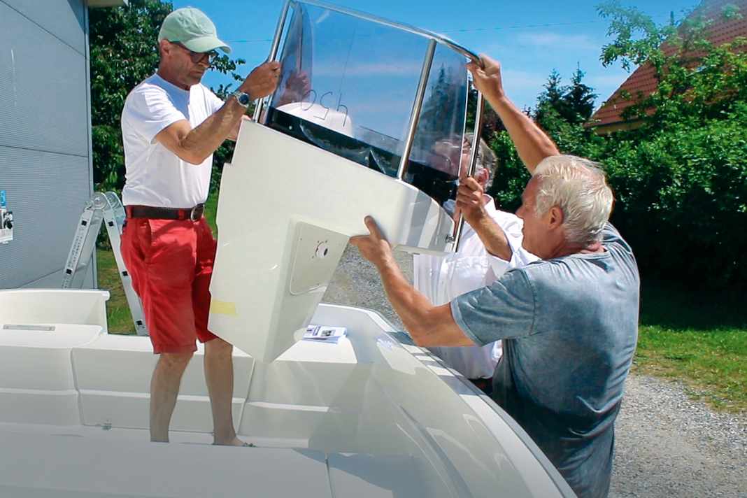 Pegazus 450 - how to position the steering position