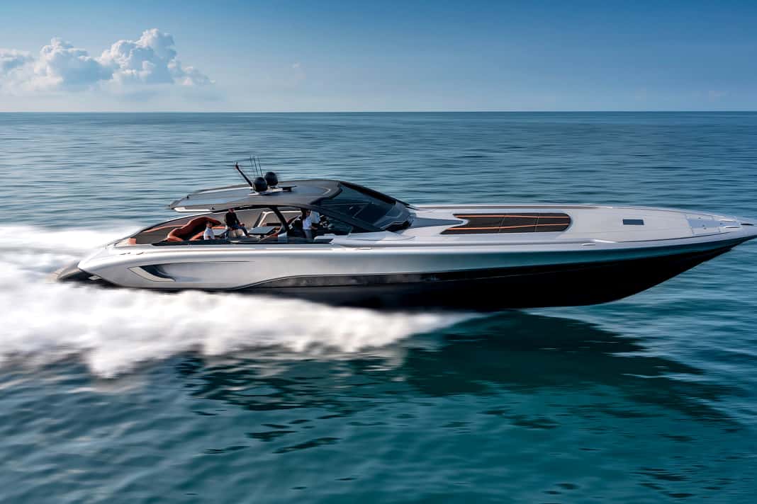 The world's fastest yacht is being built in a pop-up shipyard