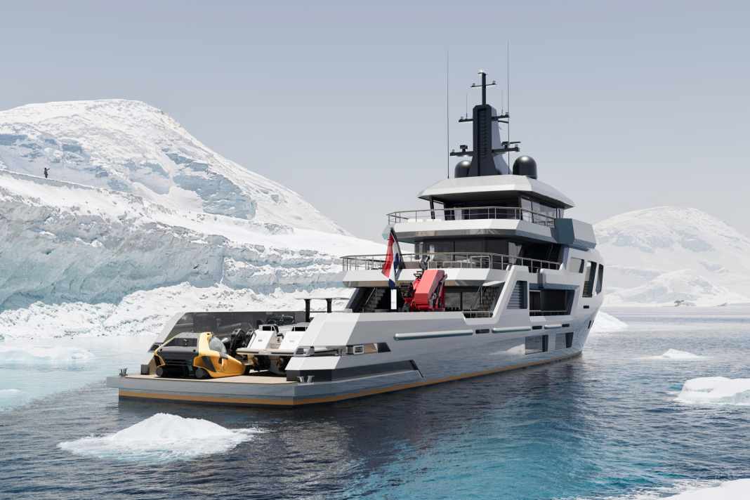 Icon Yachts zeigt Explorer Mission-M