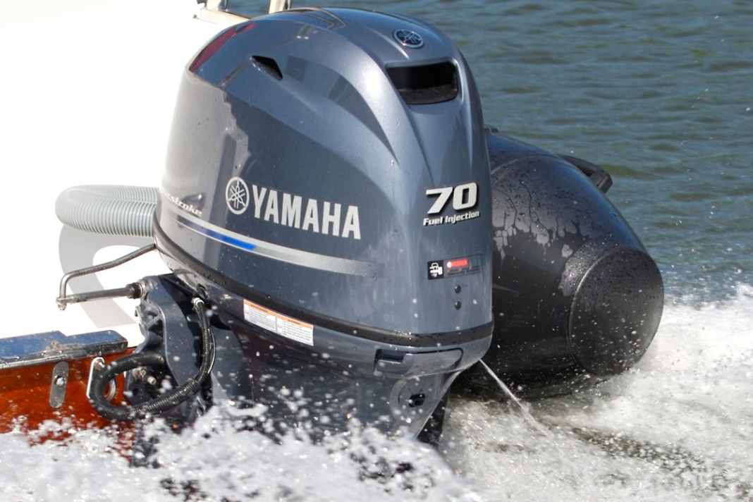 New outboard on test