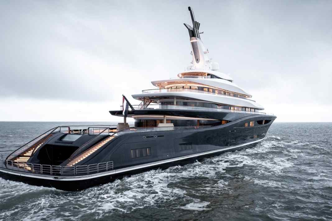 How hydrogen fuel cells came to the 119-metre yacht