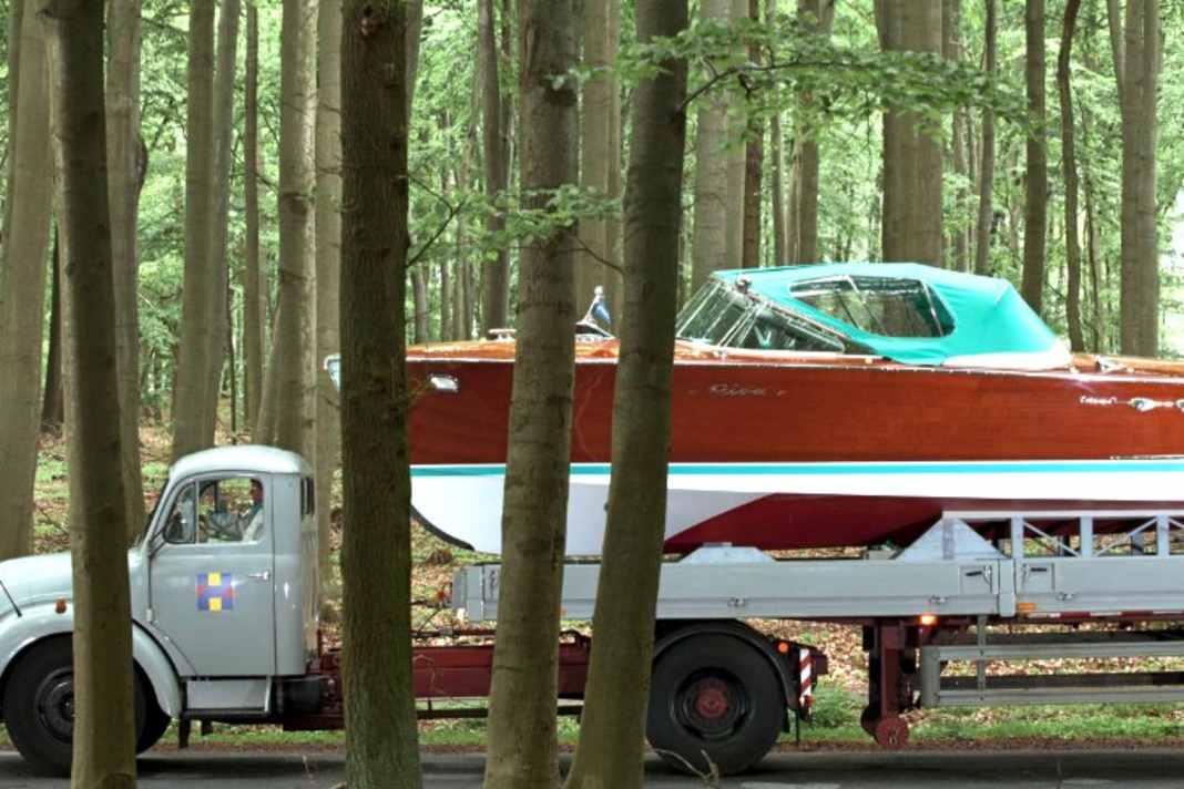 Axel Springers Riva auf der Hanseboot