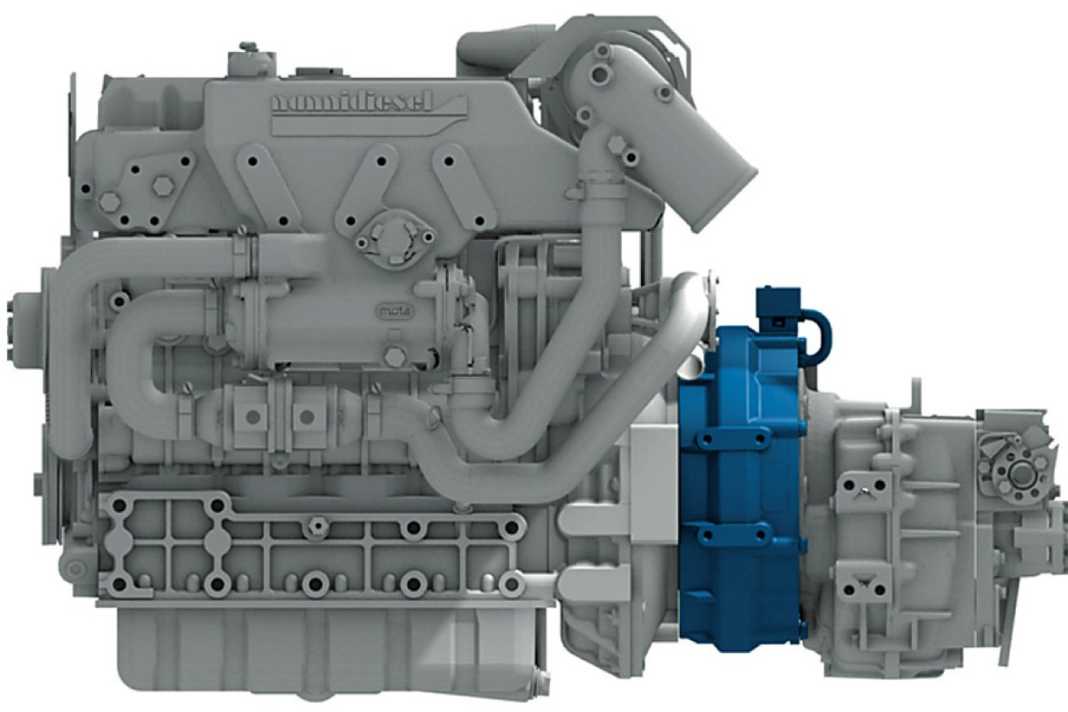 Hybridsystem jetzt auch bei Nanni-Diesel