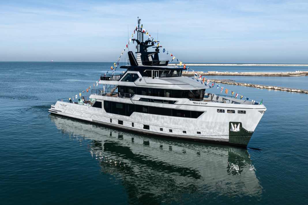 "Maverick" has water under its keel