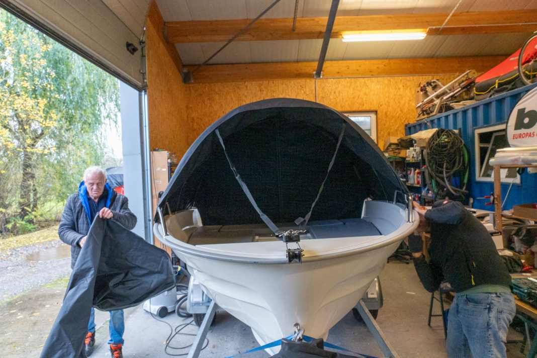 So wird das Vorschiff der Pegazus 450 zur Kabine