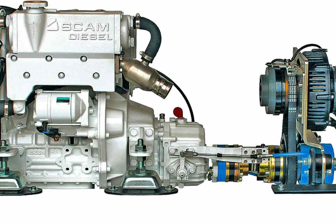 Diesel-Einbaumotoren von SCAM