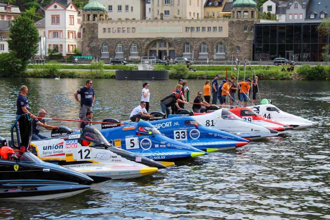 Klimaneutrale Boote gehen beim Mosel-Rennen an den Start