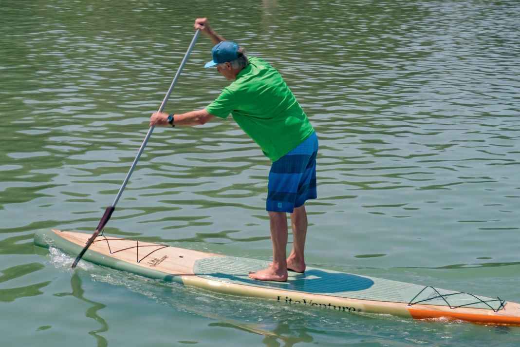 LiteVenture Cruzer 12'6" x 27.5" in test