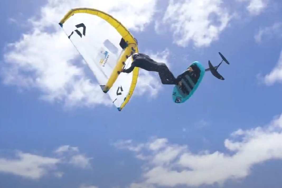Freestyle show! The Duotone team in action off Lanzarote