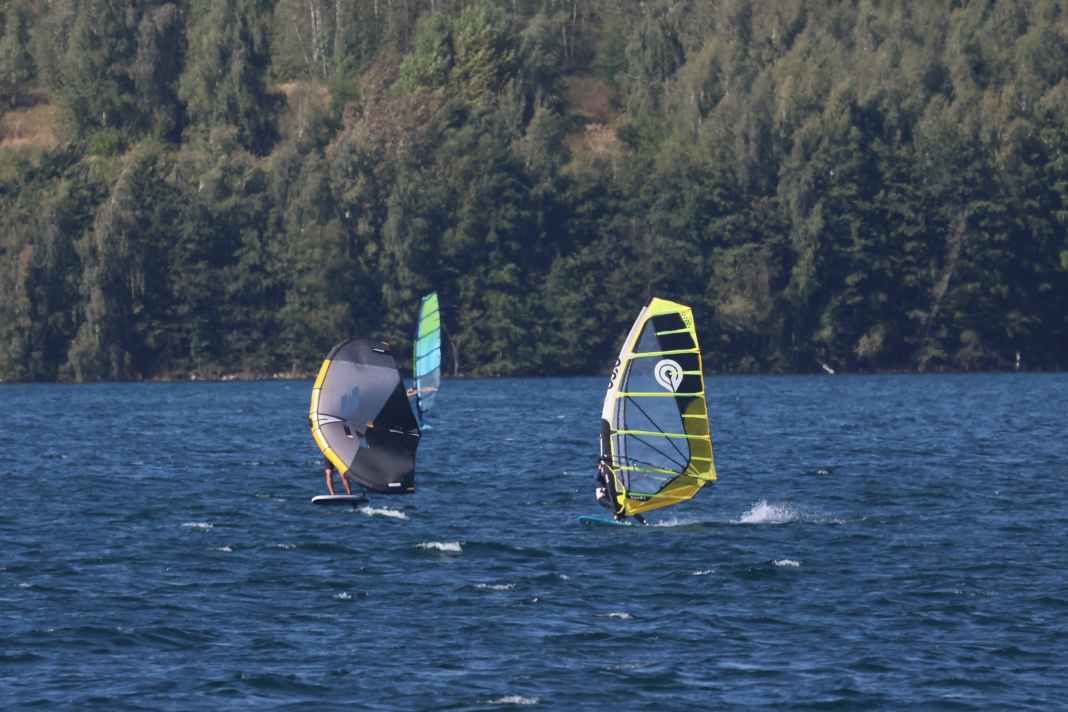 Lake Berzdorf - the windiest spot in eastern Germany?