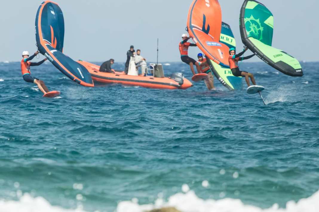 Wingfoil World Cup Lanzarote - Galea and Suardiaz win the surf race