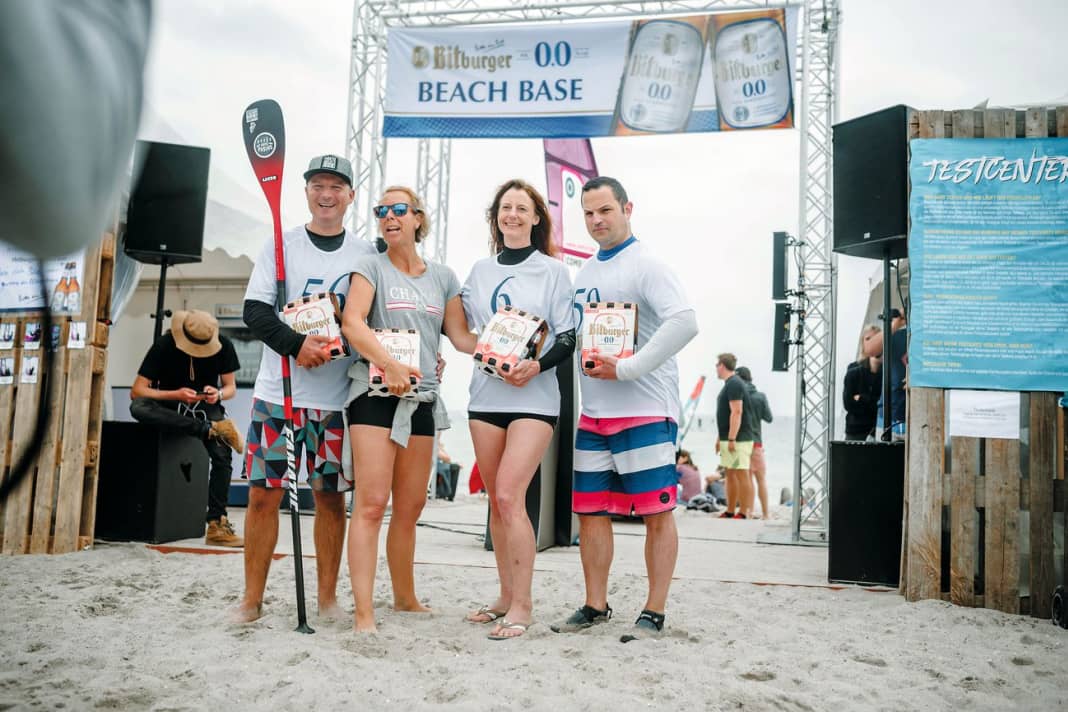Bitburger 0,0% mit SUP-Challenge beim Surf-Festival