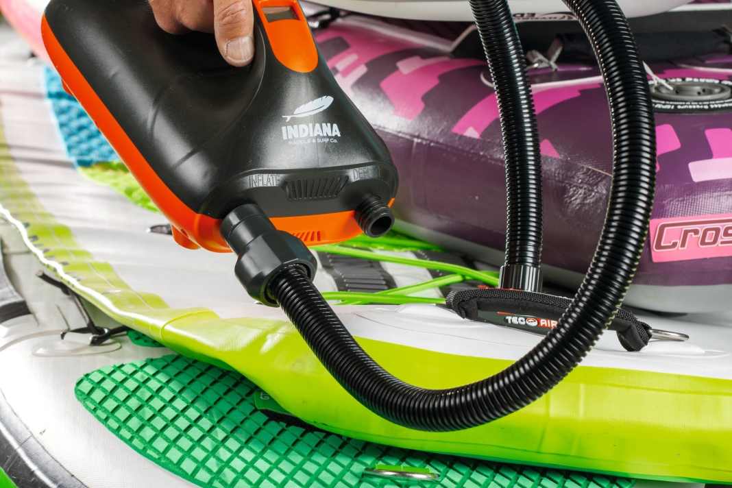 Elektro-Pumpen für SUP- und Wingboards