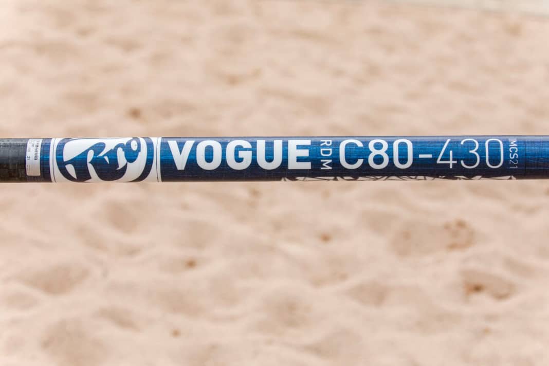 What do the mast specifications mean when windsurfing?