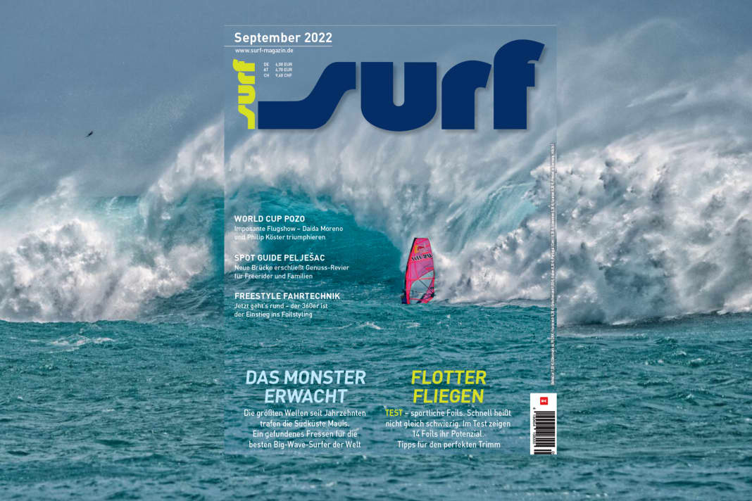 Surf Magazin 9-2022 ist da - das erwartet euch im Heft!