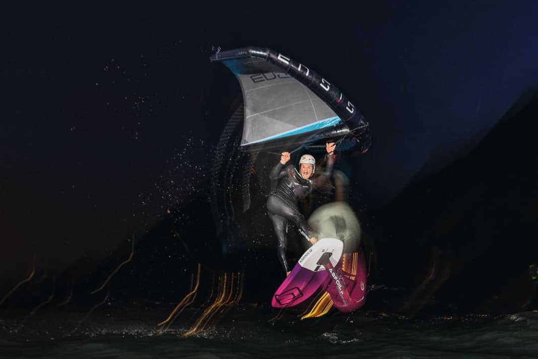 "My water time has tripled since the advent of wingsurfing"
