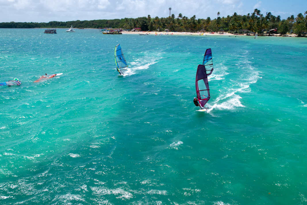 Tobago Learnival mit surf-Test-Einblick