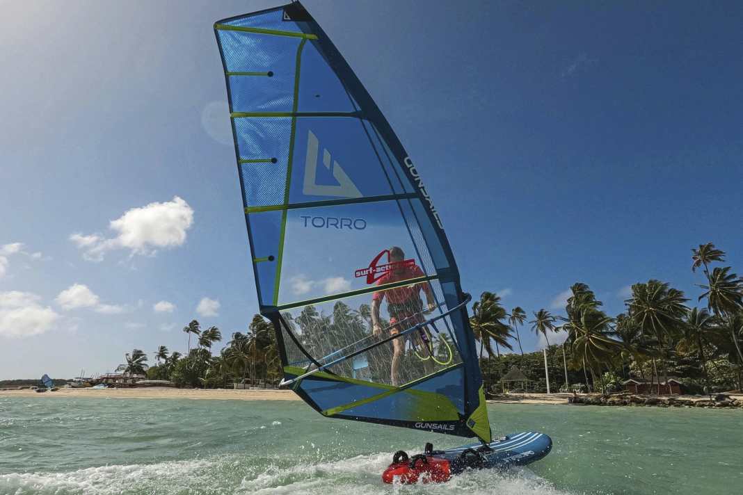 GunSails Torro im surf-Test