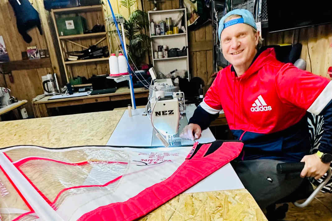 Gunnar Asmussen eröffnet eigene Segelmacherei