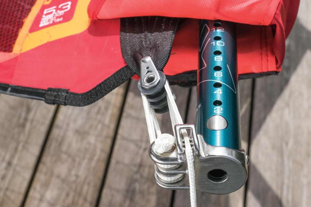 GunSails RDM extension in aluminium and carbon