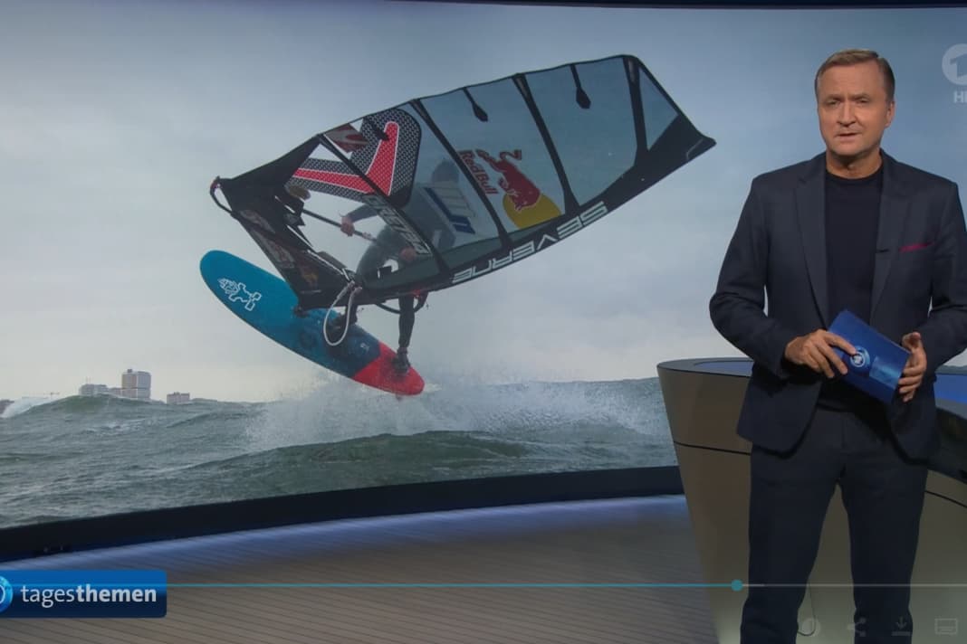 Windsurfen in den Tagesthemen