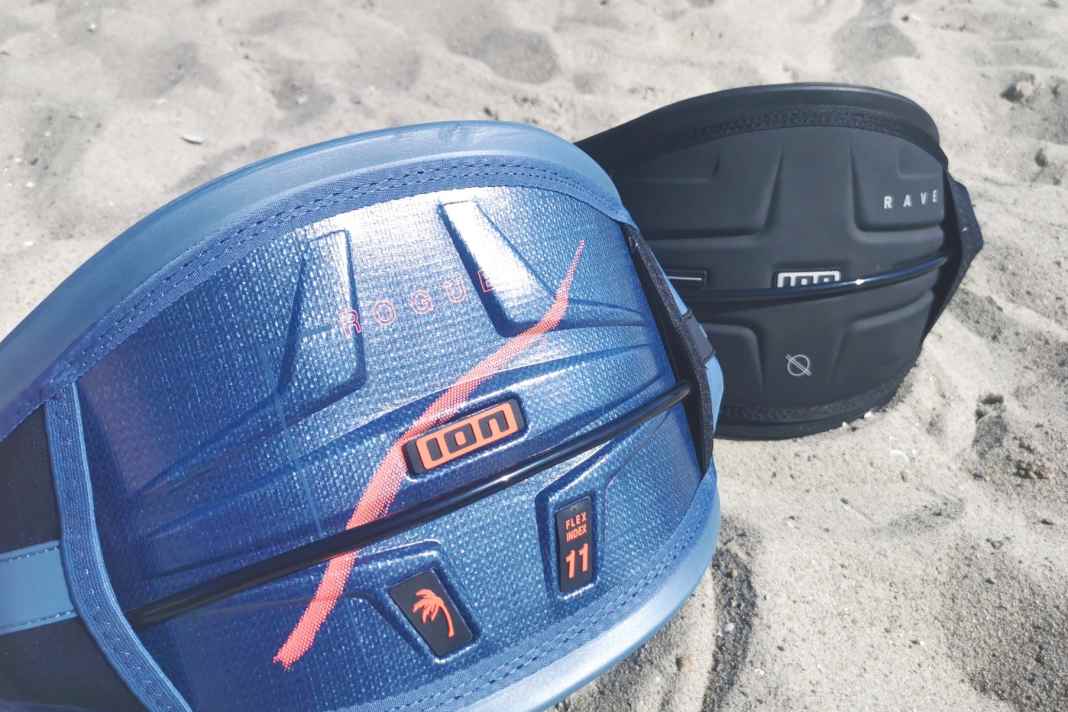 Rogue und Rave - neue Wingsurf-Trapeze von ION