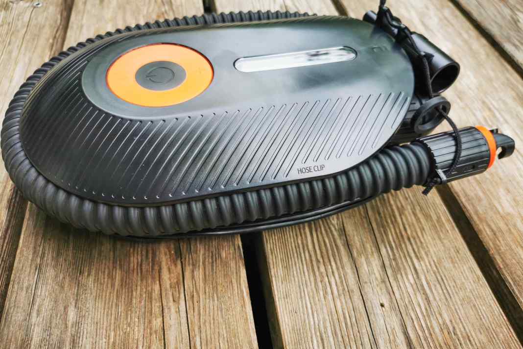 SUP pump from Decathlon put to the test