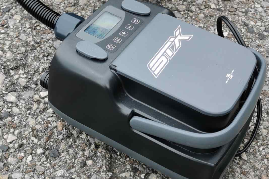 Test pump up to 20 psi from STX