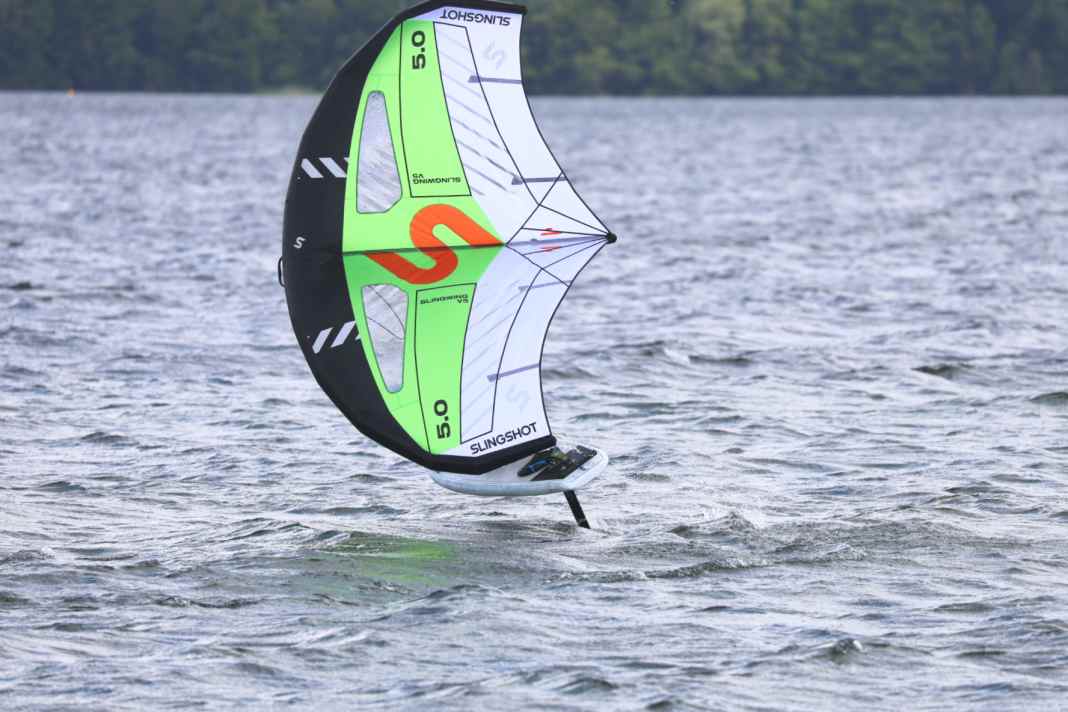 Top control & range of use - the Slingshot Slingwing V5 in the test