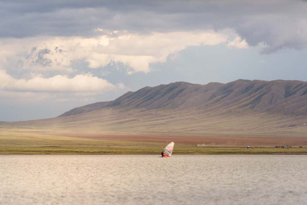 Windsurfen in Kasachstan