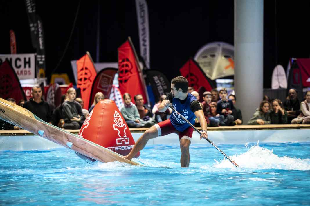 Alba Frey und Manuel Hoyuela triumphieren beim EuroTour SUP Indoor World Cup