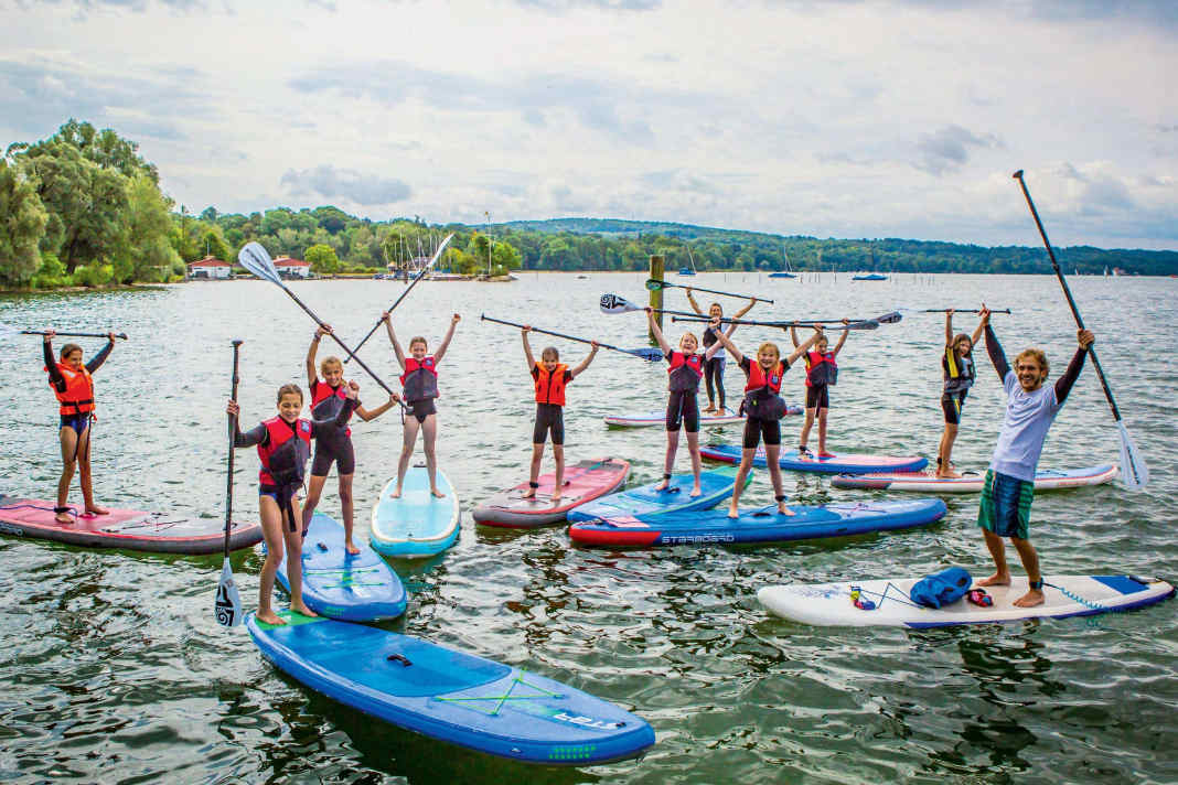 How to get started with SUP with children