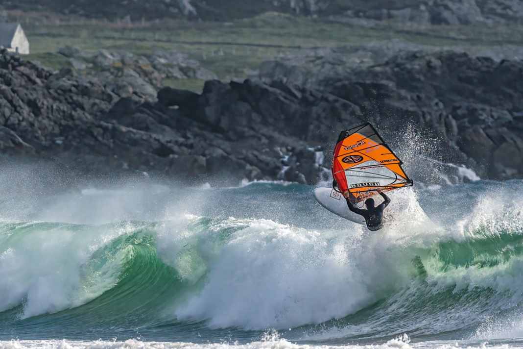 Julian Salmonn über seinen Trip zum Tiree Wave Classic