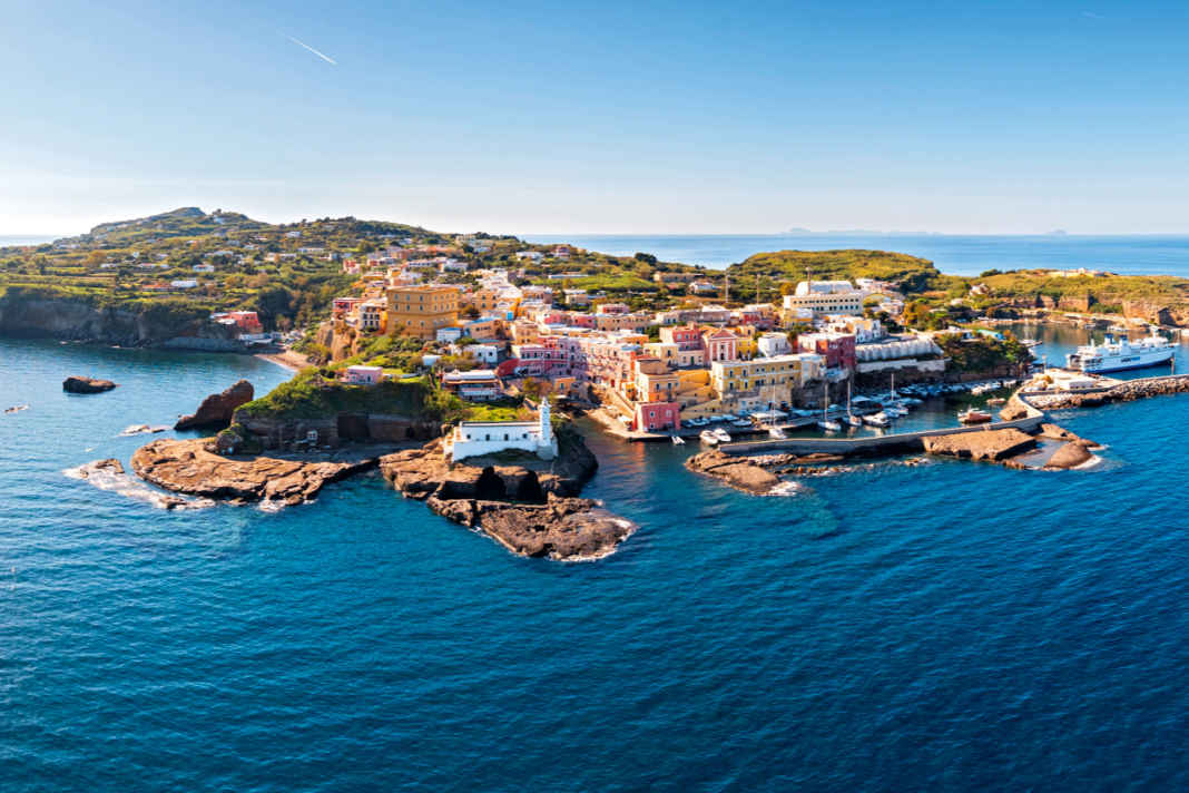 The Italian Ventotene is an insider tip