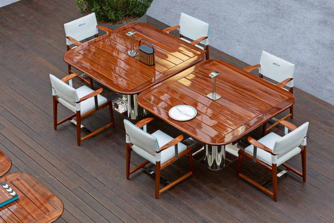 Designer furniture with a maritime touch