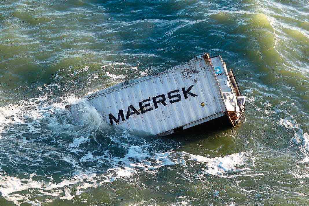 Containerverluste – Gefahr für Wassersportler?