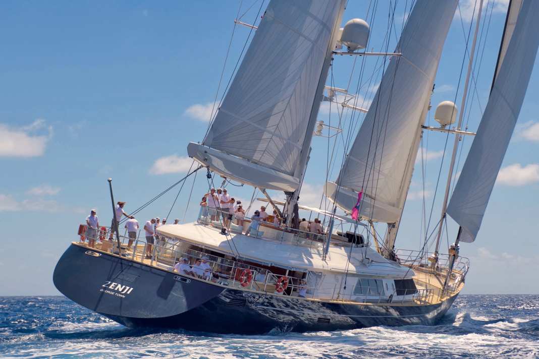 The 200 largest sailing yachts in the world - places 75 to 51