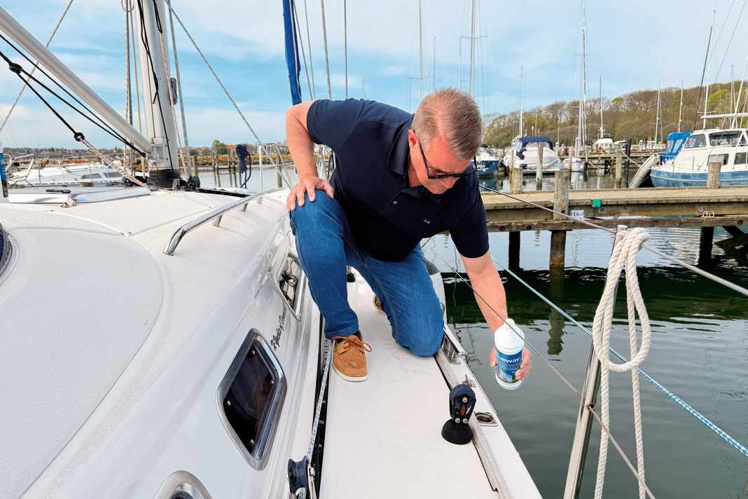 Sauberer Tank ohne Chemie