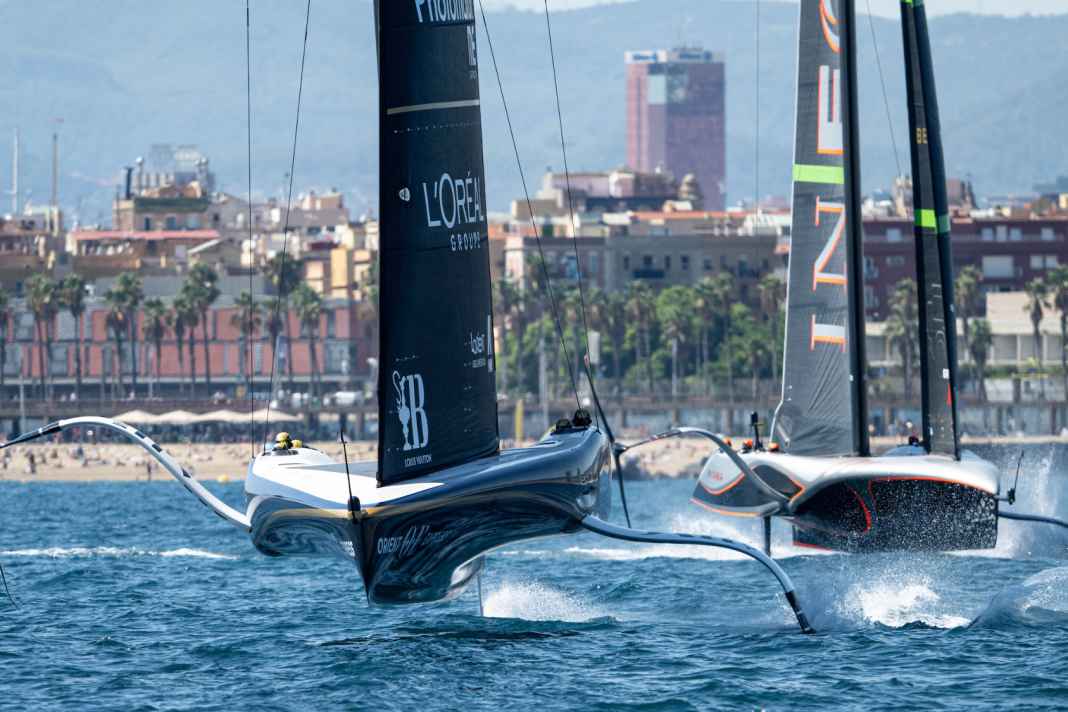 Les demi-finalistes de la Louis Vuitton Cup désignés - Au revoir, "Orient Express" !