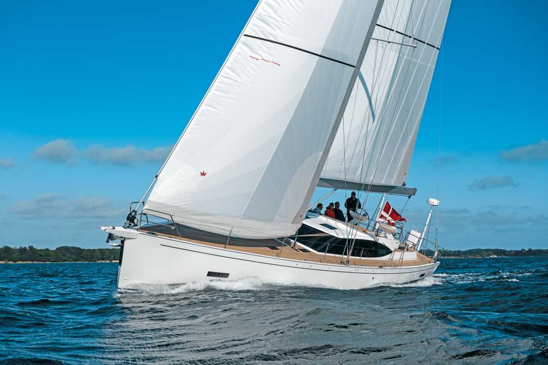 Un bateau de plaisance de pont pour une navigation mondiale en provenance du Danemark