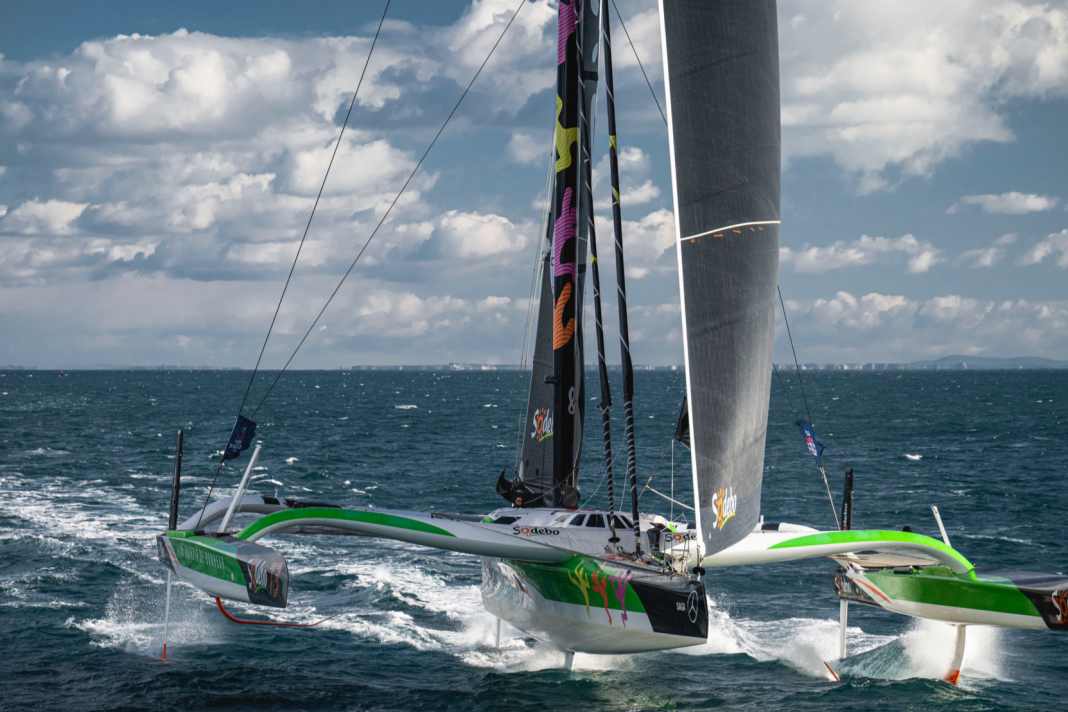 Record possible - "Sodebo" passes Cape of Good Hope