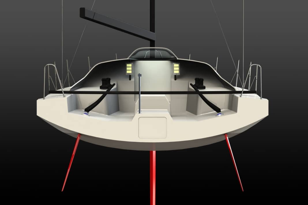 Nouvelle Pogo Class 40 en construction