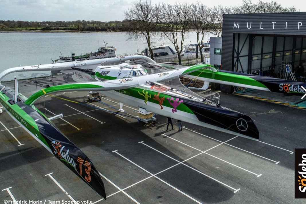 Thomas Coville's new Monster Tri