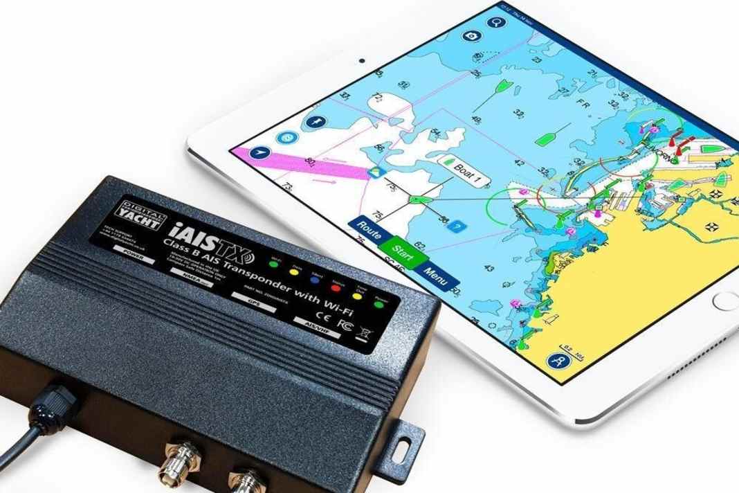 AIS-Transponder mit W-Lan bringt Echtzeitdaten aufs Tablet