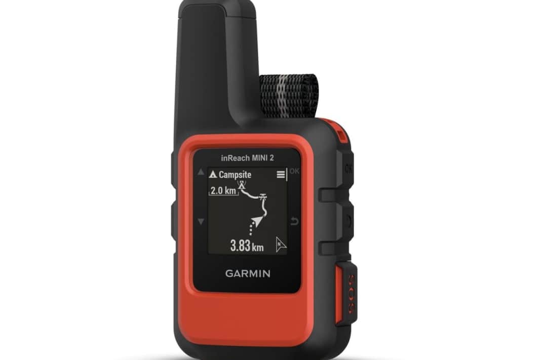 Inreach Mini 2: trasmettitore di emergenza satellitare con un'autonomia di 30 giorni.