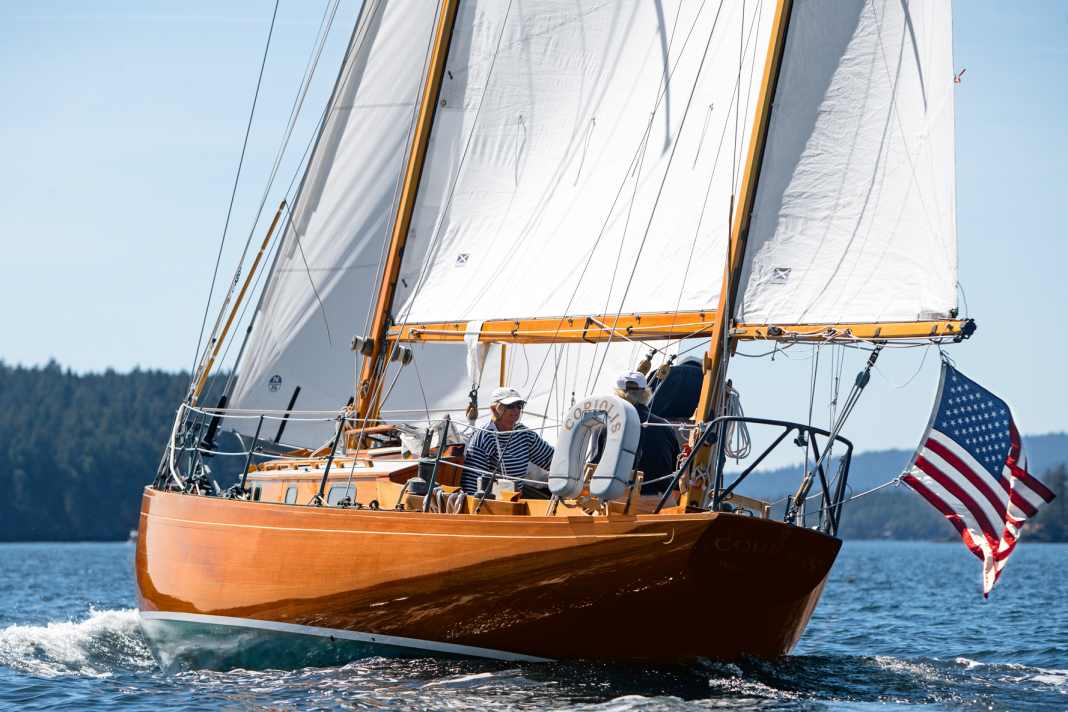 Concordia Yawl betört nach Refit wegen Feuerschaden