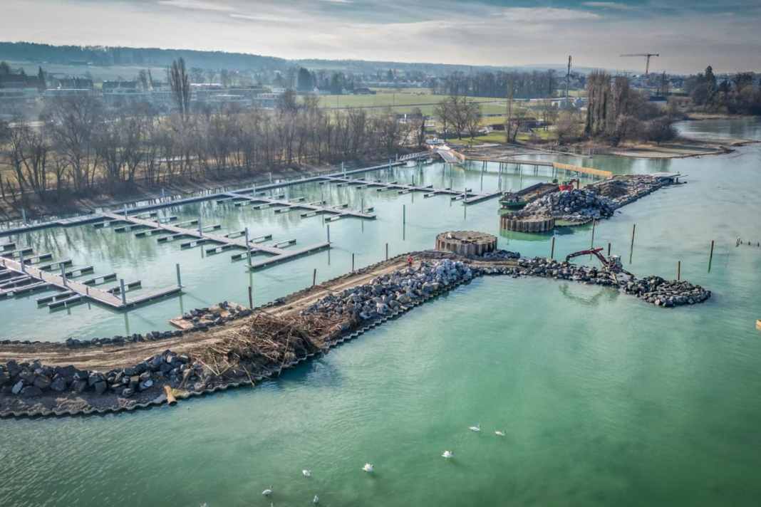 Le nouveau port de Münsterlingen bientôt disponible