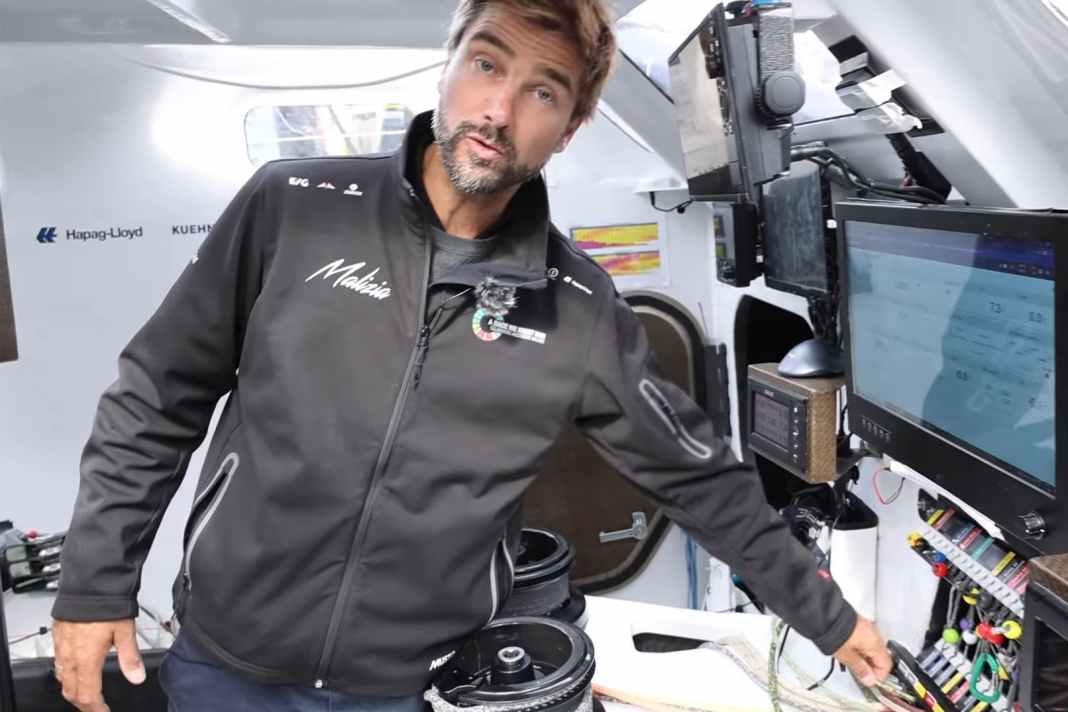 Boris Herrmann zeigt seinen Imoca