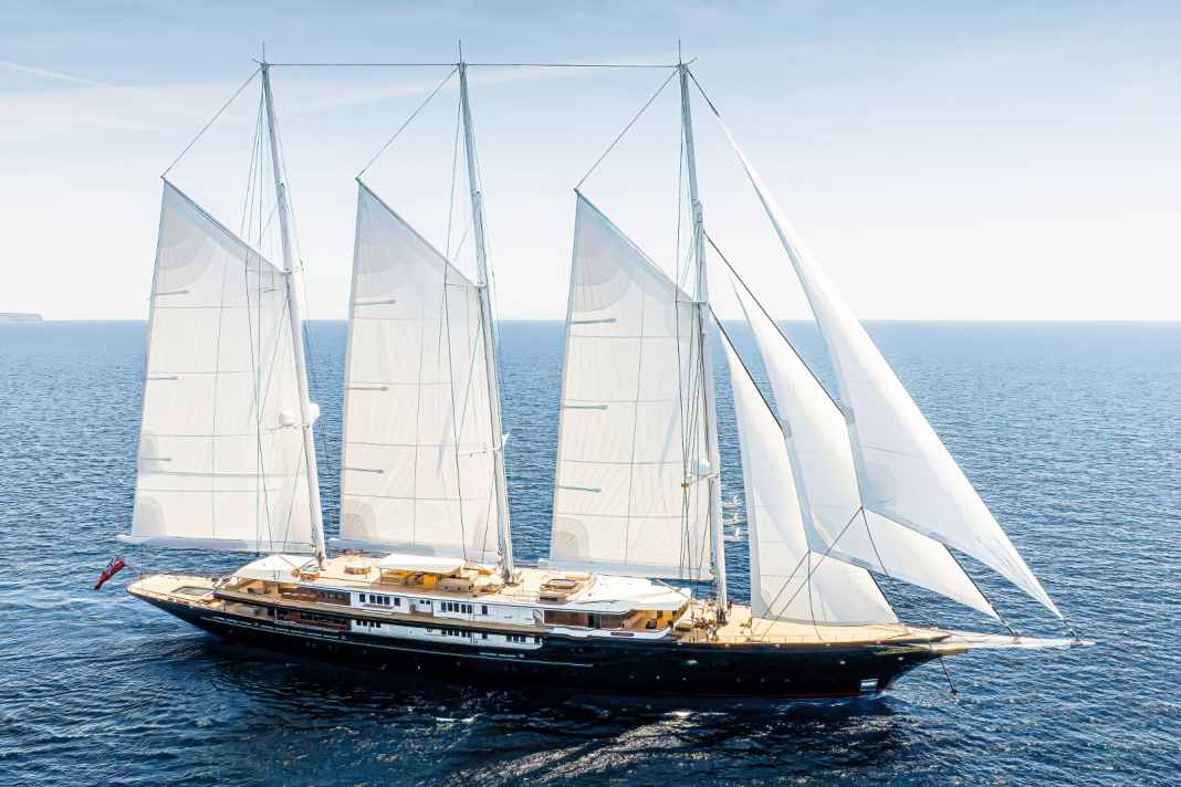 125-metre "Koru" sails!
