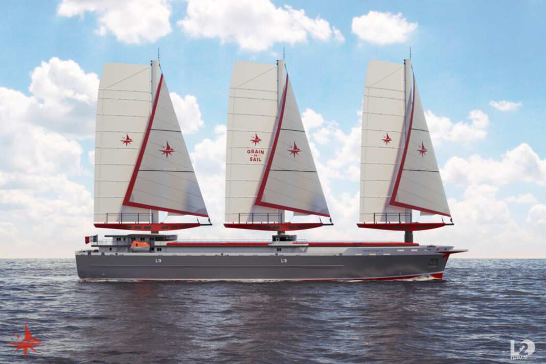 Riesen-Frachtsegler aus der Bretagne